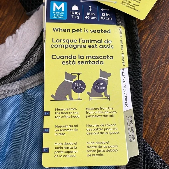 NWT Sherpa Elevation Pet Backpack Carrier *ALL PROCEEDS GO TO ANIMAL RESCUE* - Picture 10 of 16